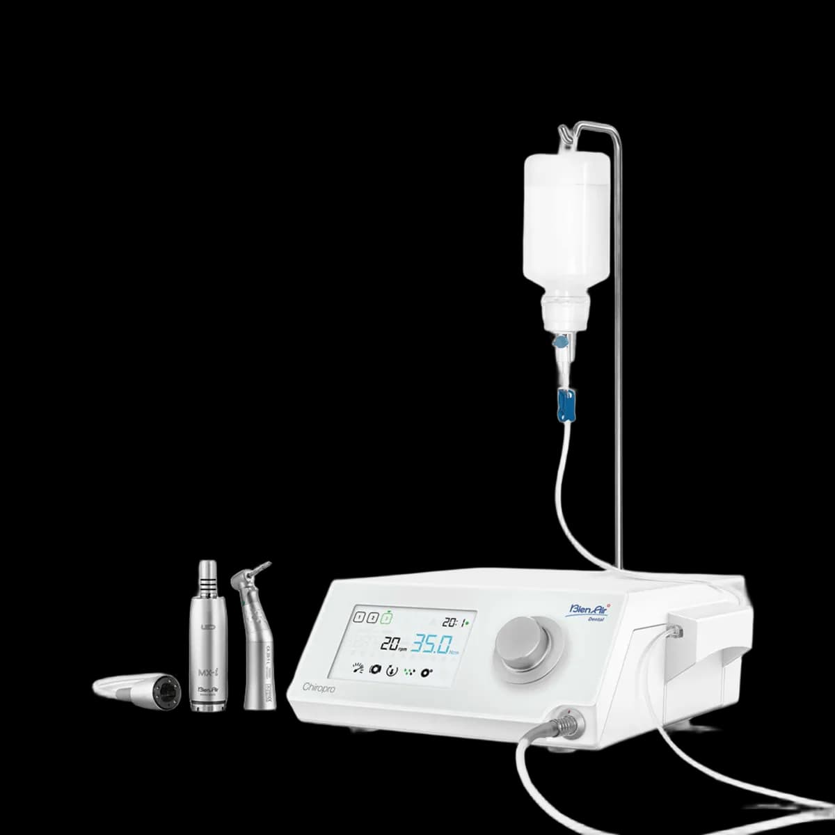 Chiropro 3rd Gen — физиодиспенсер с наконечником CA 20:1 L и LED | Bien-Air