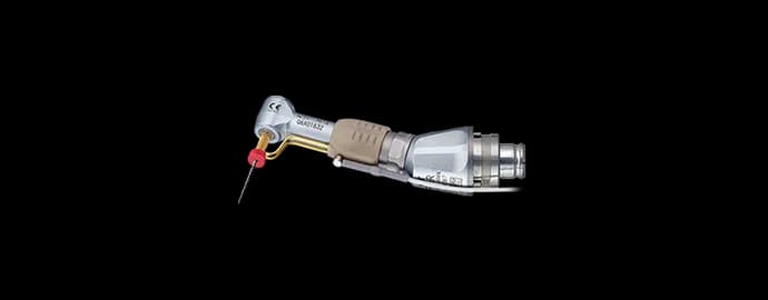 Эндодонтическая головка NSK MPA-F16R 16:1 с подключением апекслокатора для инструментов с длинным хвостовиком Ø2,35 мм