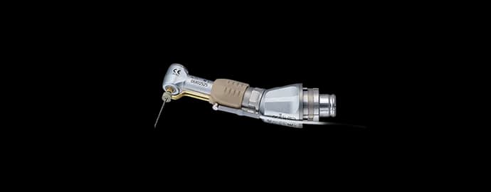 Эндодонтическая головка NSK MPAS-F20R 20:1 с подключением апекслокатора для инструментов с коротким хвостовиком Ø2,35 мм