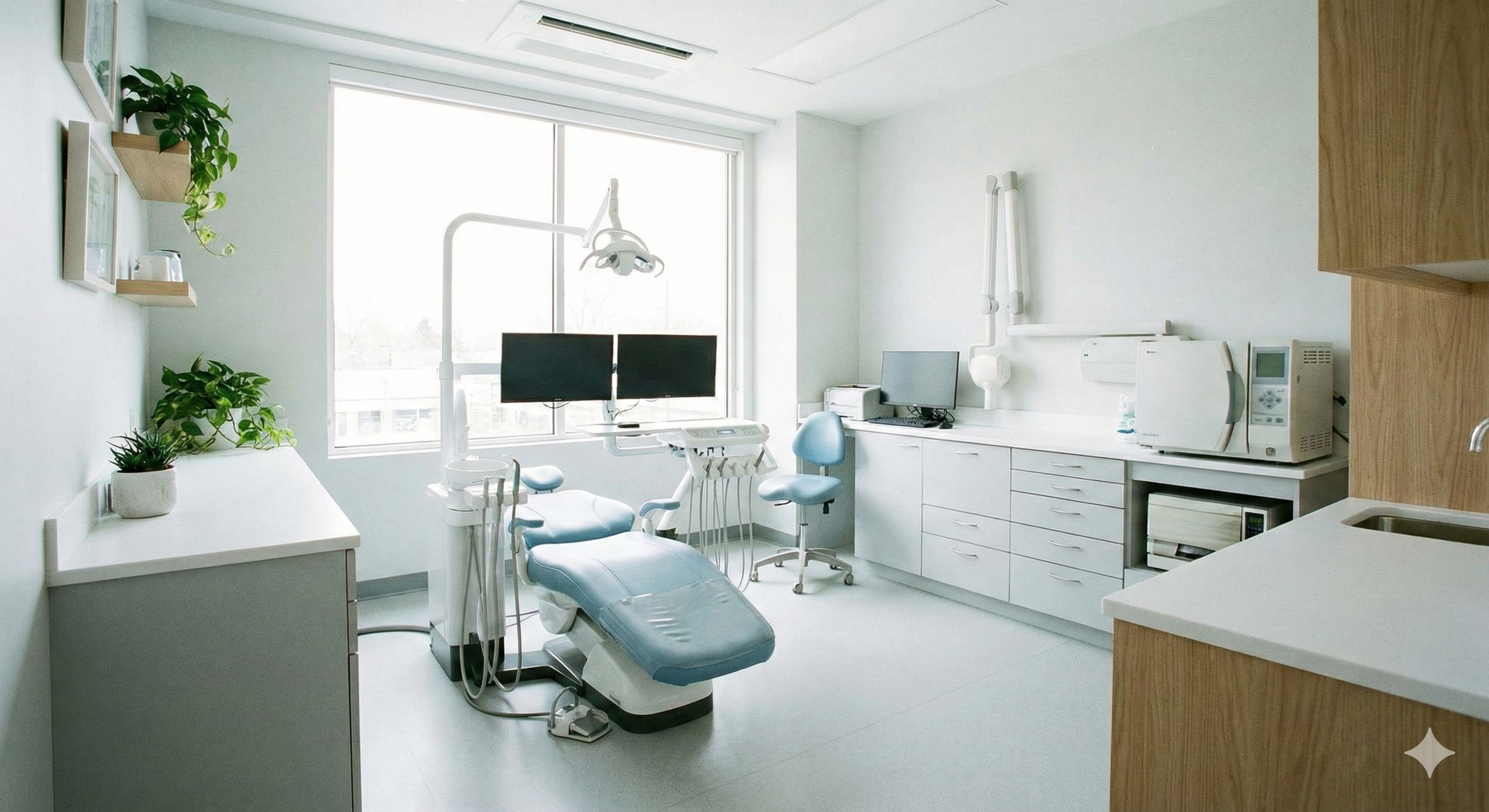 Стоматологический кабинет с установкой